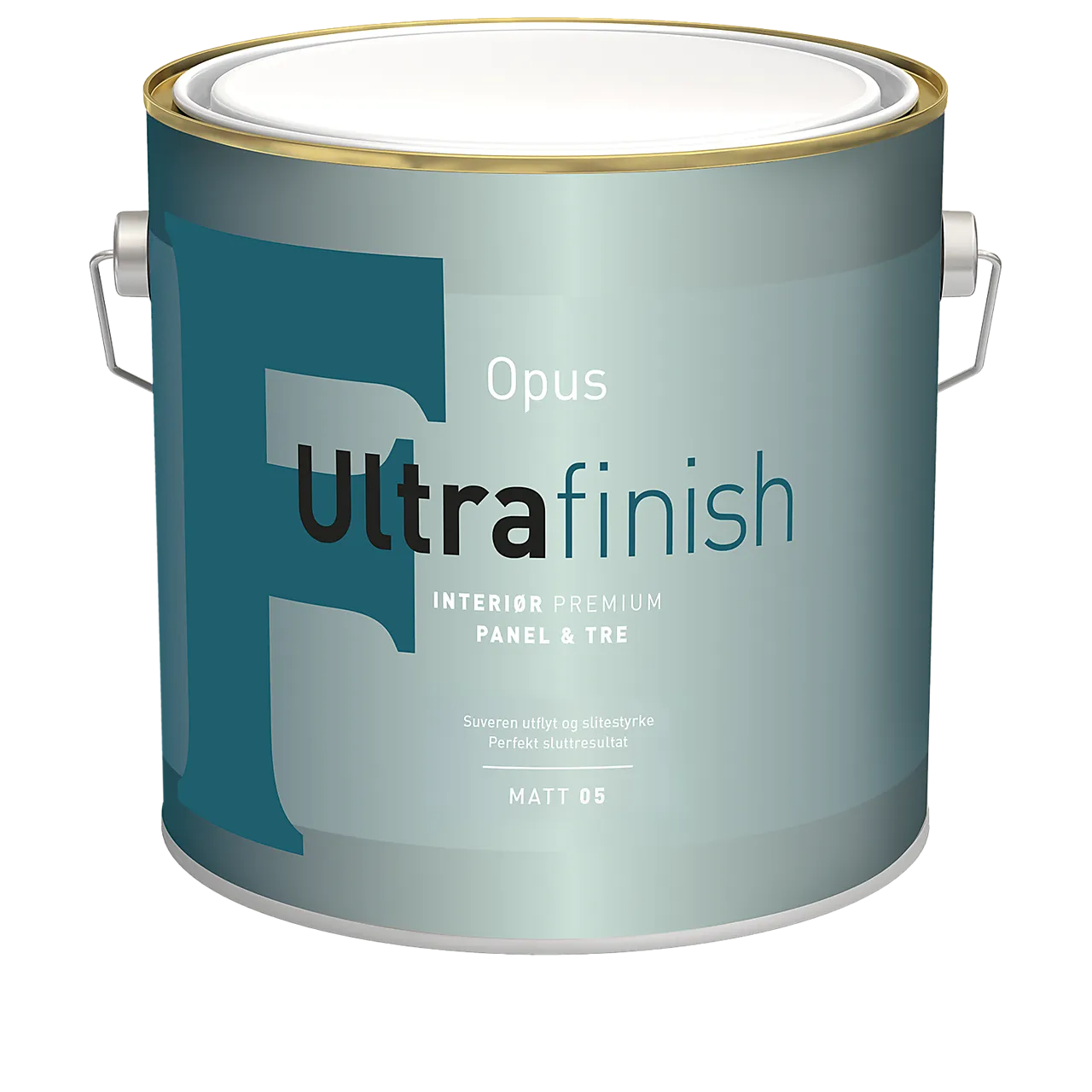 Oljemaling glansgrad 5 hvit 2,7 liter Oljemaling glansgrad 5 hvit 2,7 liter