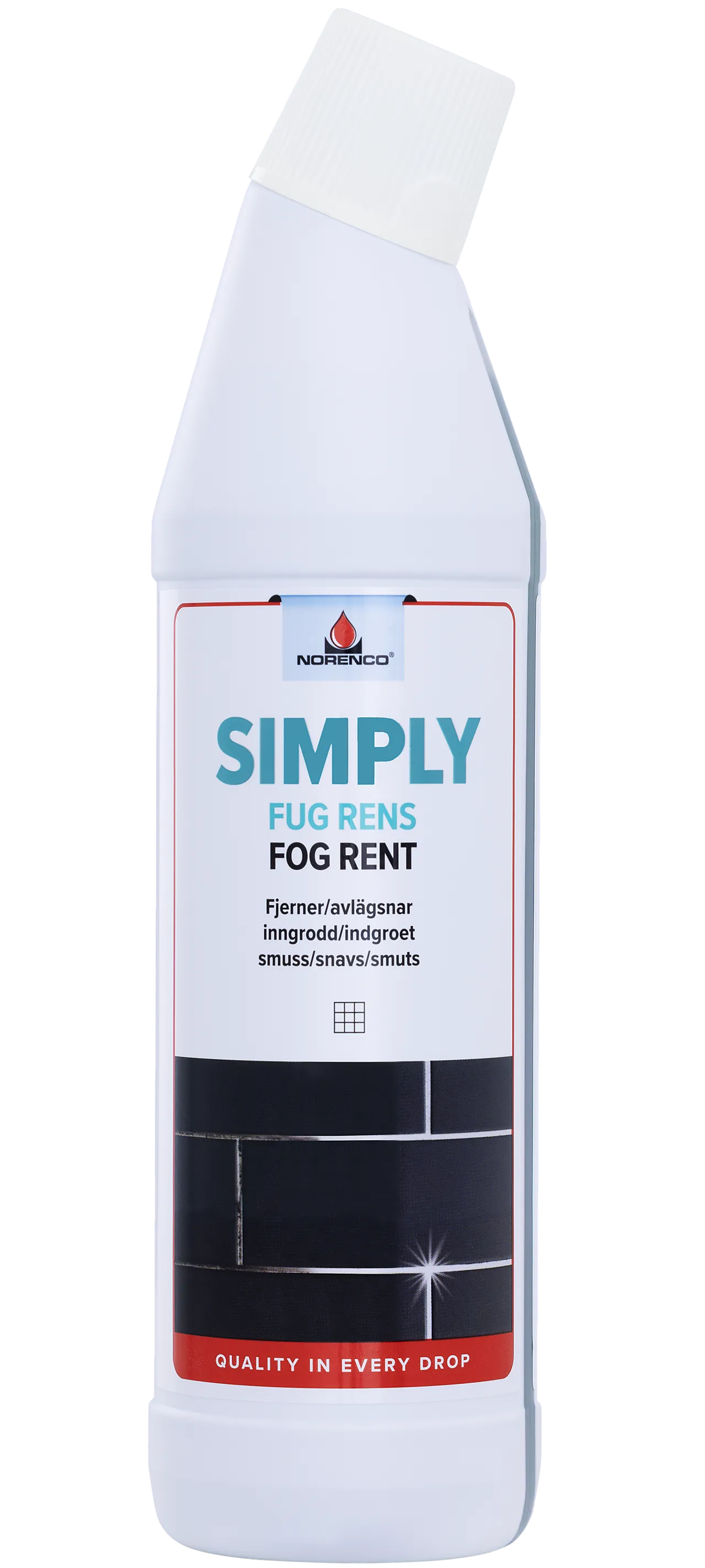 Fugrens simply 750 ml rengjør fuger null - null - 2 - Miniatyr
