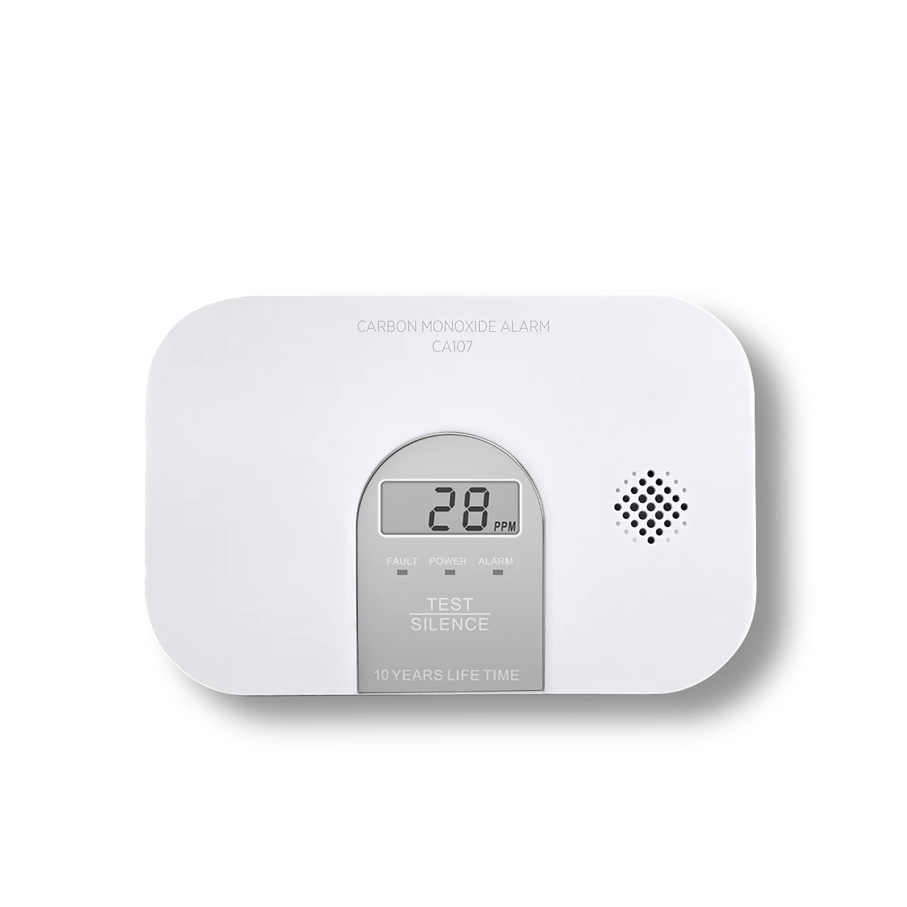 Karbonmonoksidvarsler ca107 housegard, lcd, inkl. 3 års batteri