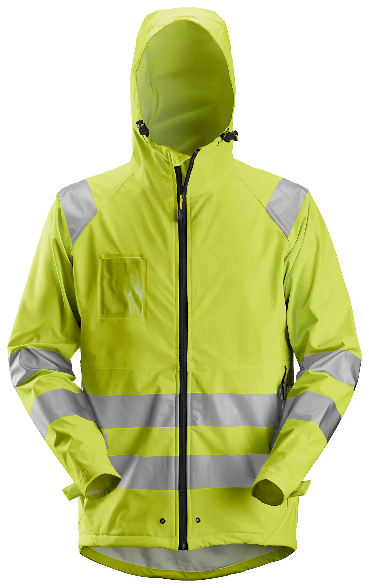 Regnjakke 8233 PU High Vis kl.3 gul L Regnjakke 8233 PU High Vis kl.3 gul L