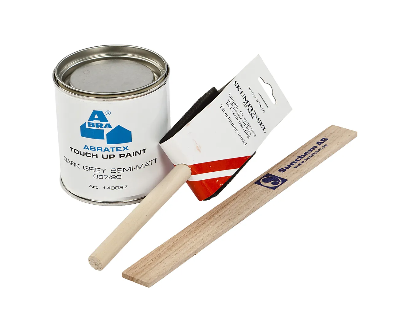 Rep.sett lakk koksgrå