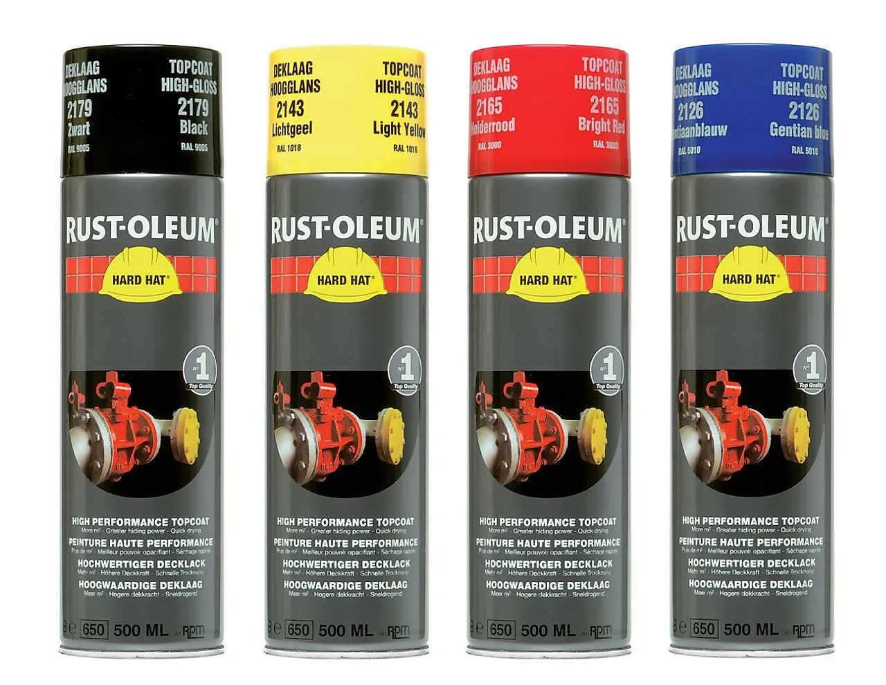 Spraymaling lysegrå 2181