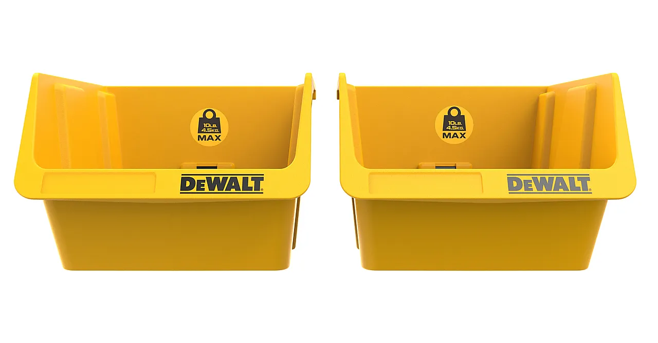 Plastbeholder for Veggskinne 2 stk Plastbeholder for Veggskinne 2 stk