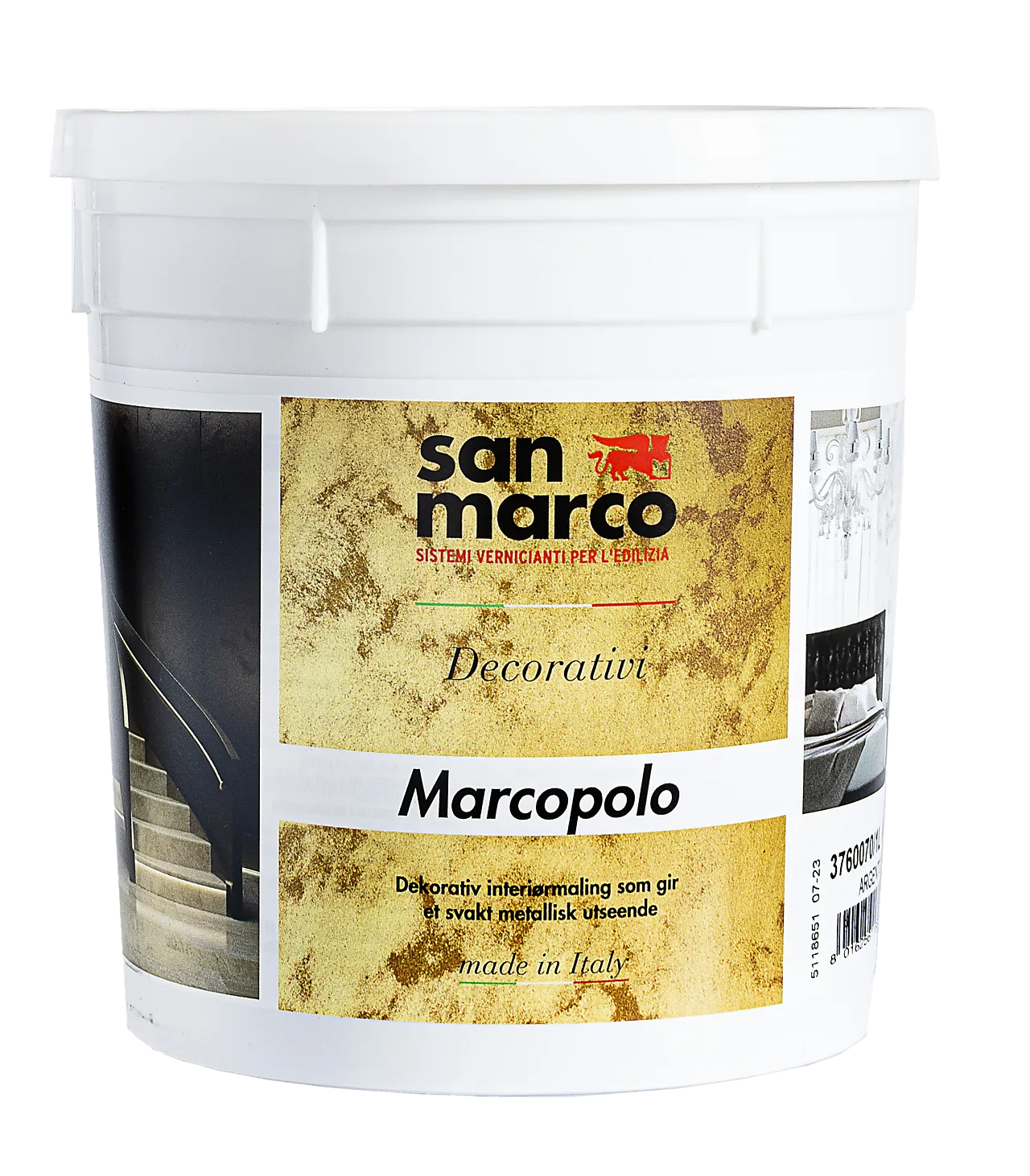 Tjæralin marcopolo kobber / rame 1l