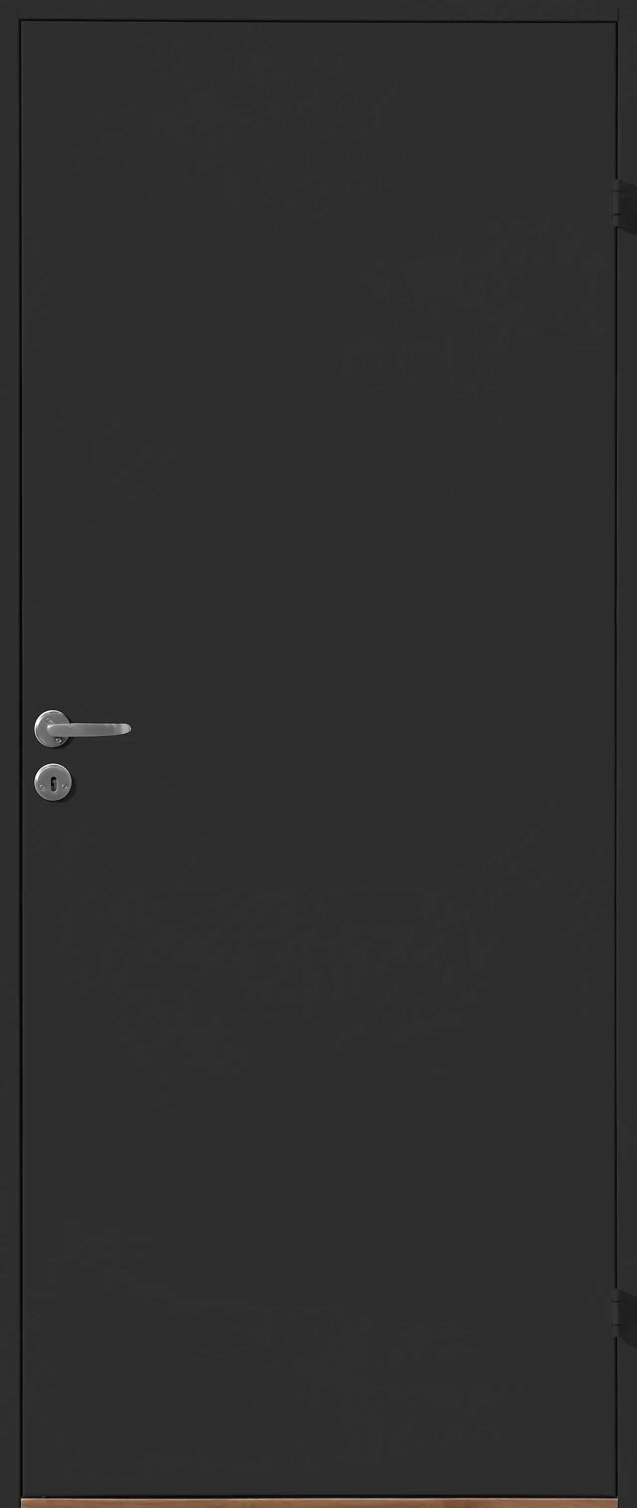 Innerdør kompakt Sort 70x200 cm