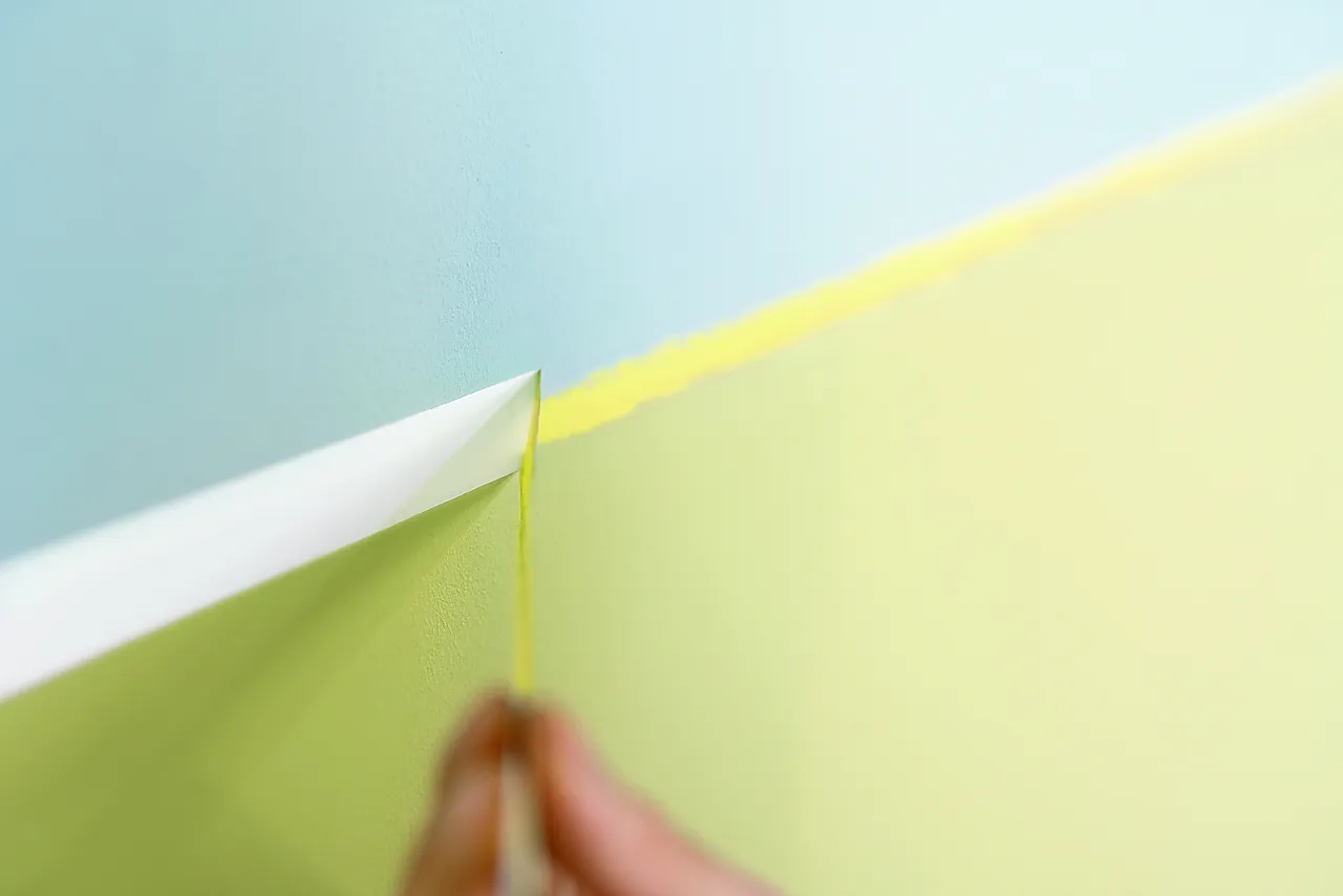 Malertape professional gul 25 m x 38 mm null - null - 3 - Miniatyr