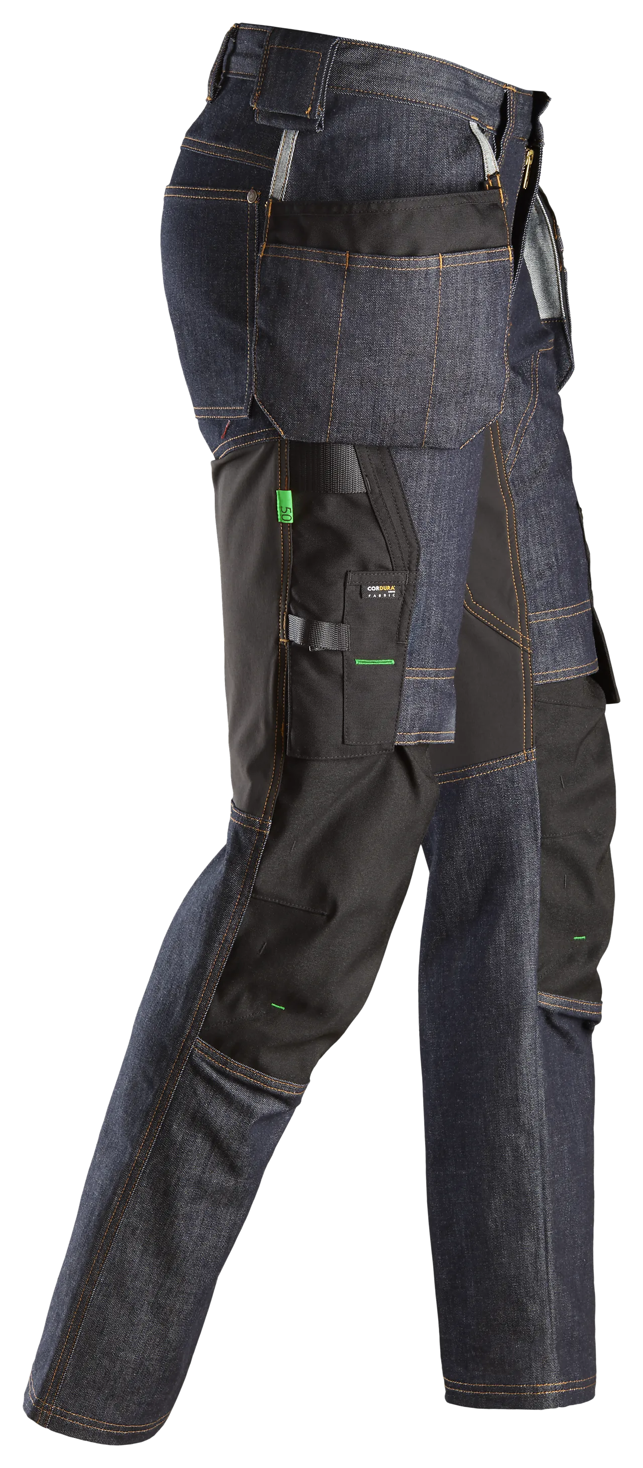 Arbeidsbukse denim str 58 null - null - 2 - Miniatyr