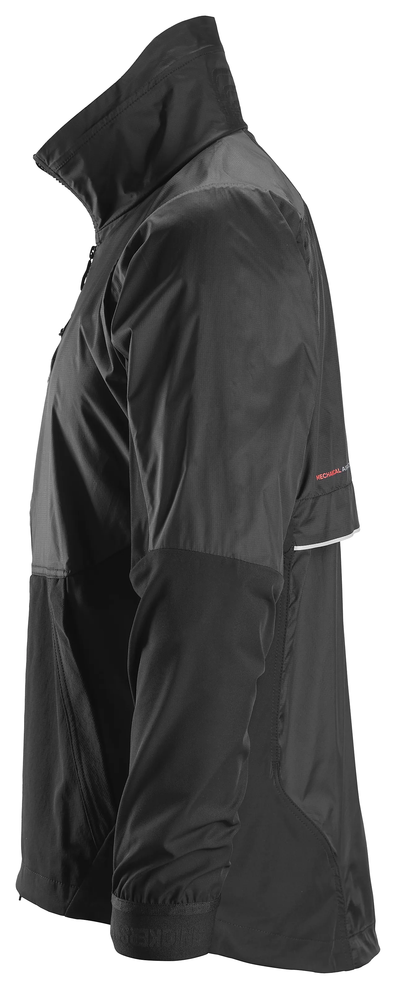 Vindjakke hybrid sort M null - M - 3 - Miniatyr