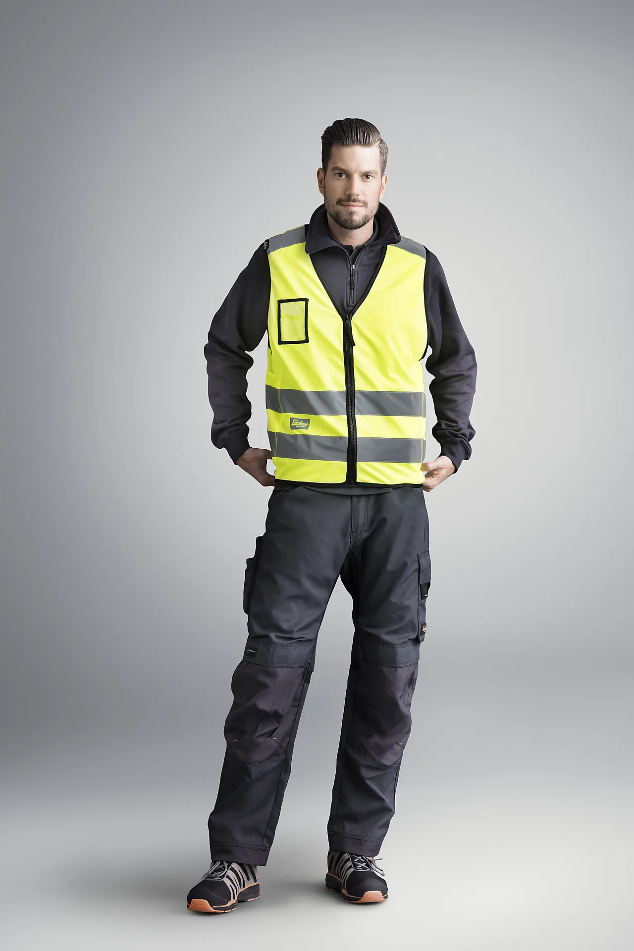 Refleksvest 9153 High Vis kl.2 XL null - L - 2 - Miniatyr