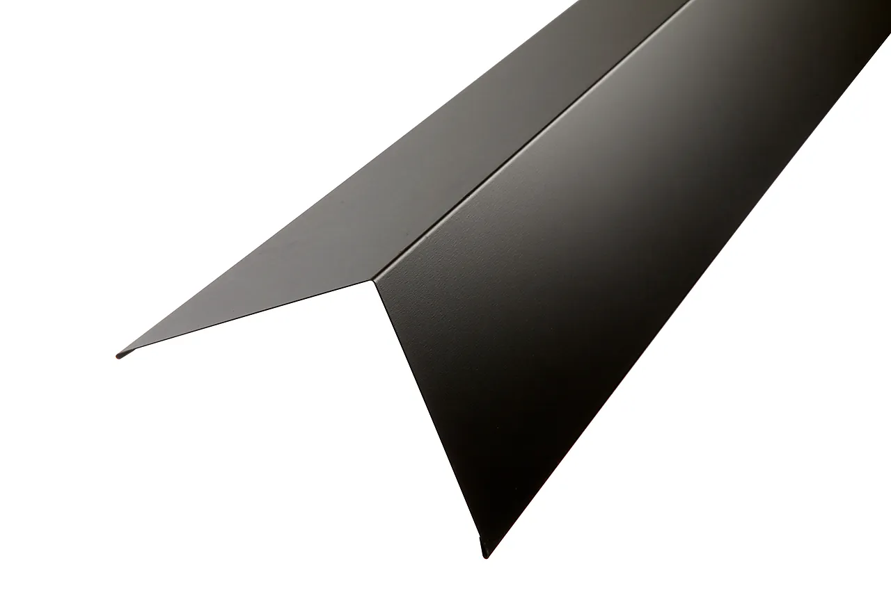 Hjørnebeslag ut stål msølv 3,0m pl15 mørk sølvmetallic Hjørnebeslag ut stål msølv 3,0m pl15 mørk sølvmetallic