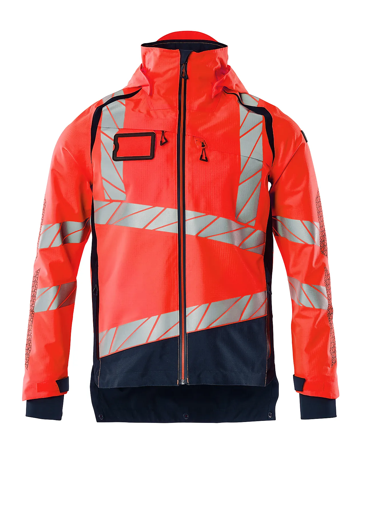 Skalljakke 19301 rød/marine m eniso 20471 klasse 2 Skalljakke 19301 rød/marine m eniso 20471 klasse 2