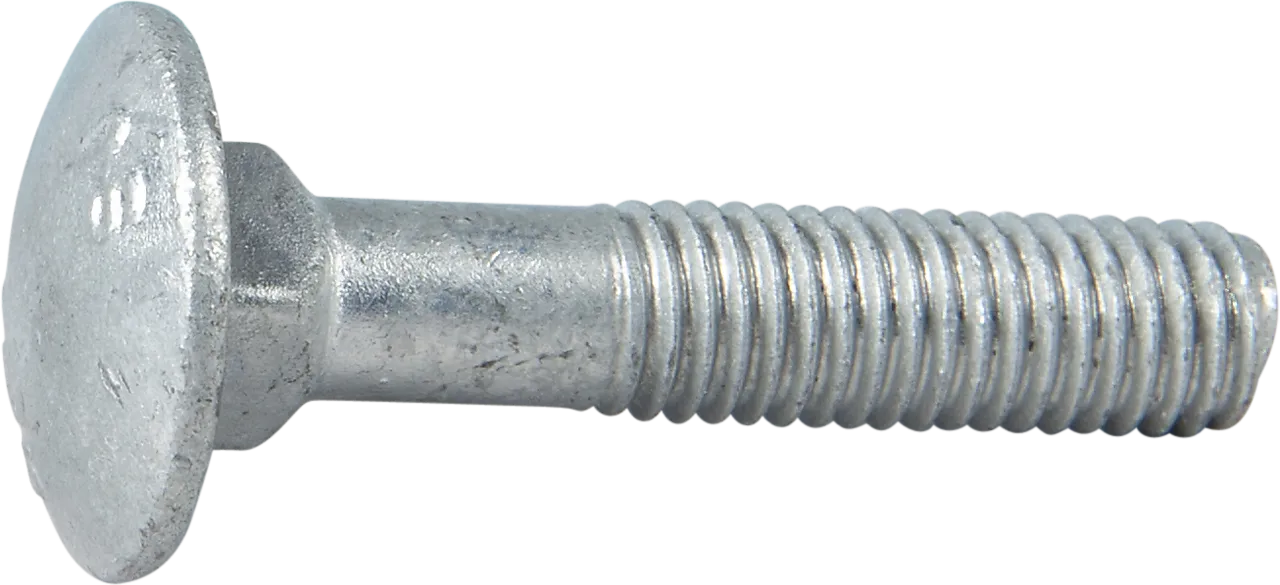 Låseskrue m8x40 din603 fzv -50 varmforsinket stål iso8677