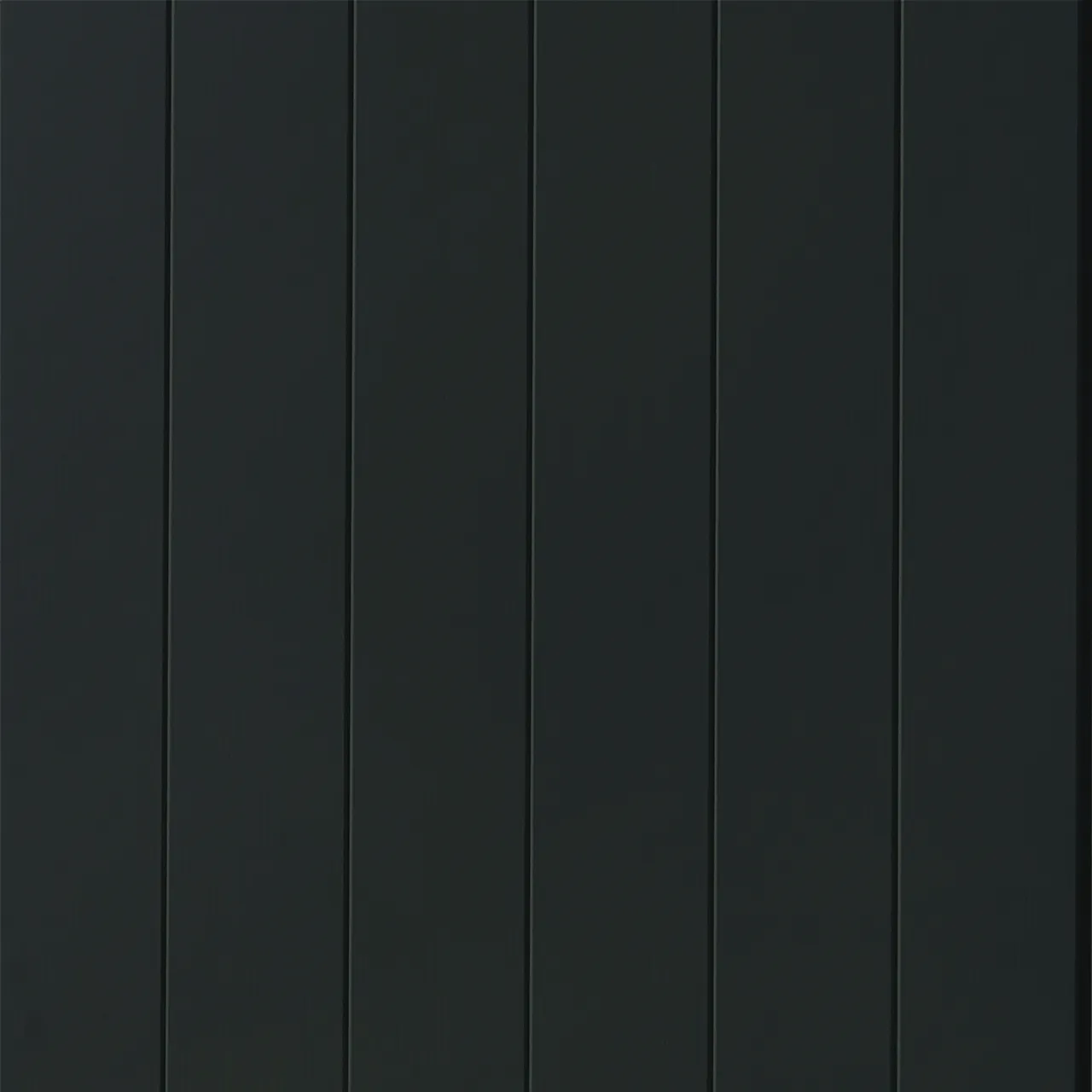 Veggplate MDF fas sort dempet 11x620x2390