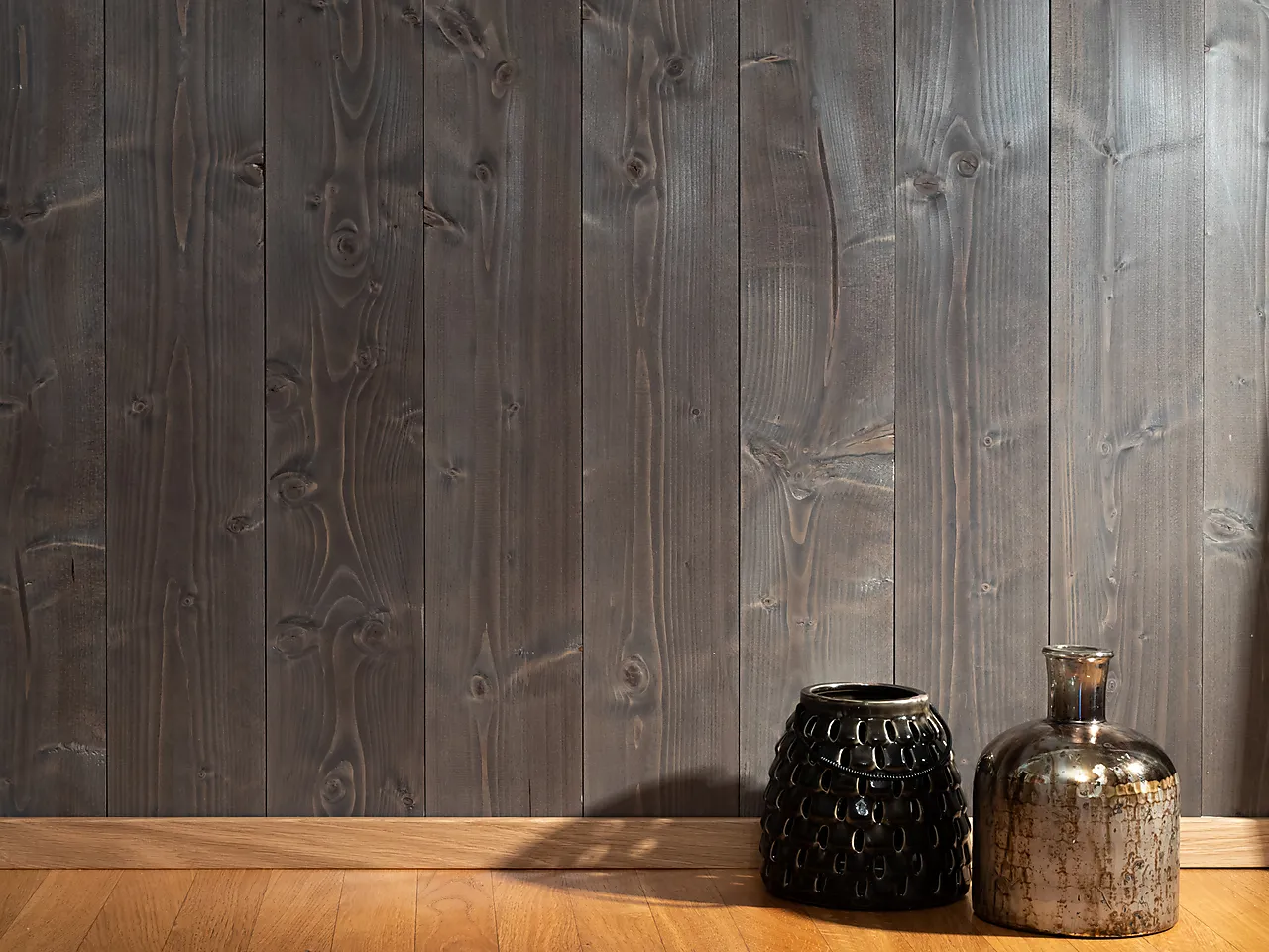 Gran 14x120 sprekkpanel nat mørkne panel sprekkpanel nord beiset null - null - 3 - Miniatyr