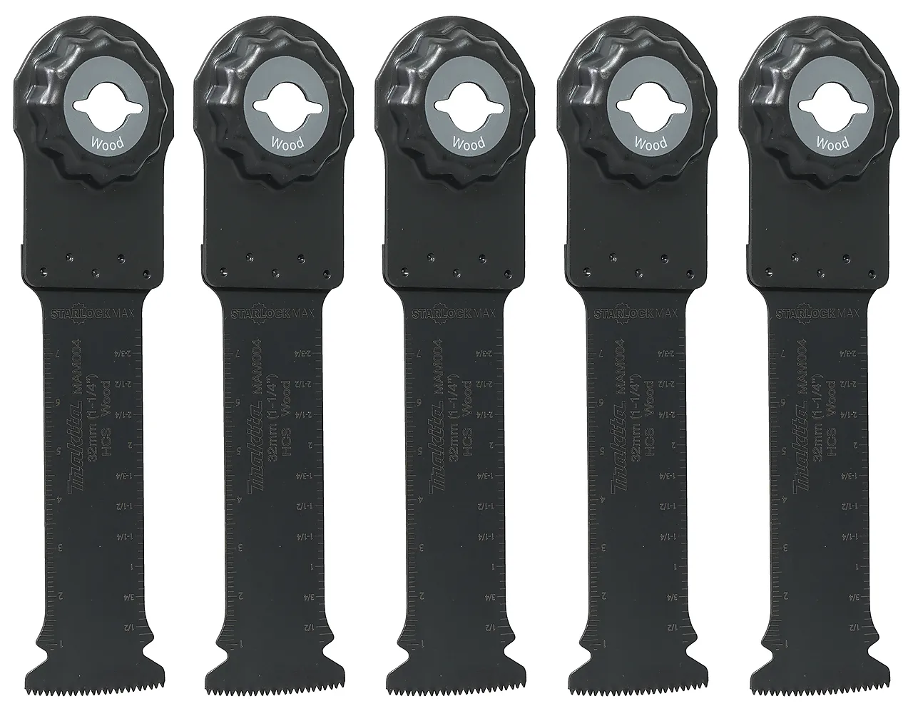 Sagblad multikutter 32mm b-66438-5 starlock max 18tpi tre pk 5 null - null - 2 - Miniatyr