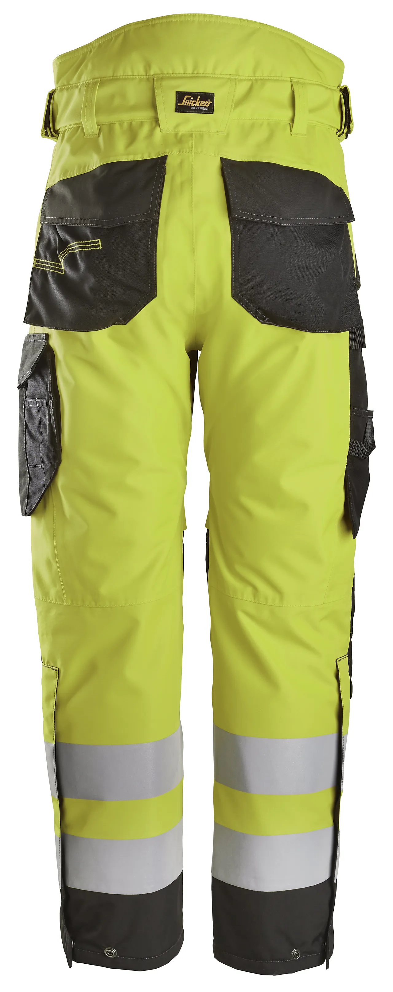 Vinterbukse 6630 kl2 gul xl snickers workwear