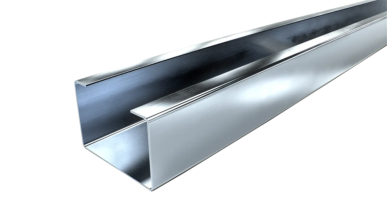 Stålprofil gfr120 stender 48x120x6000 forsterkn.stender duronomic t1,2