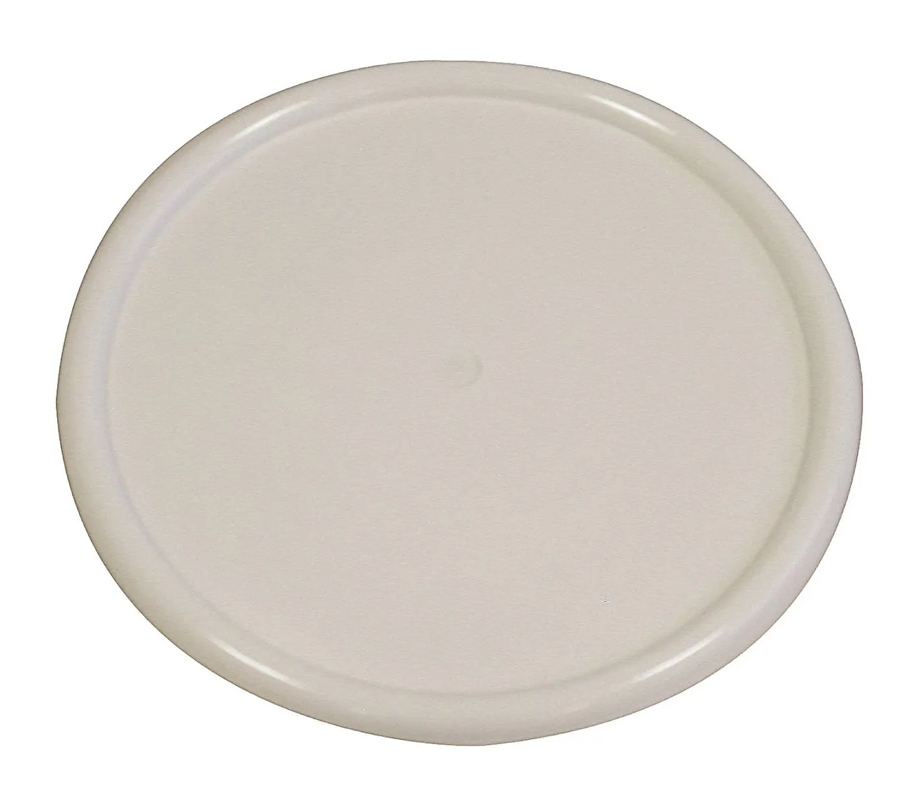 Lokk f. 10,0 l bøtte nordiskaplast peld hvit