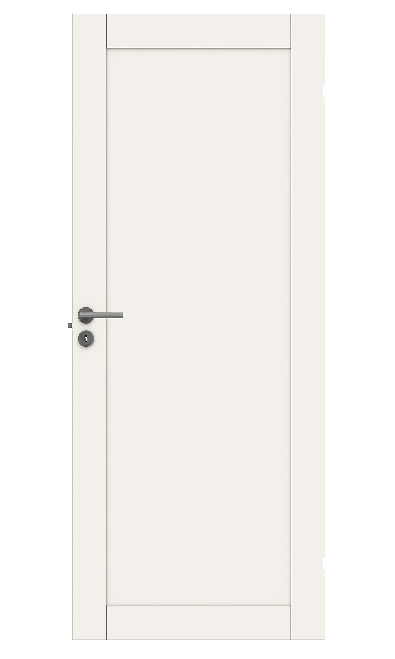 Unique 01L innerdør 80x200 cm hvit null - null - 2 - Miniatyr
