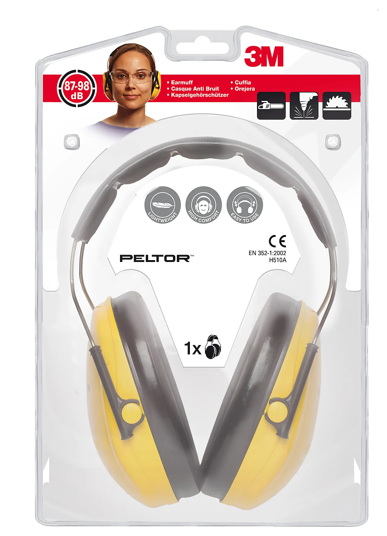 Peltor øreklokke H510AC