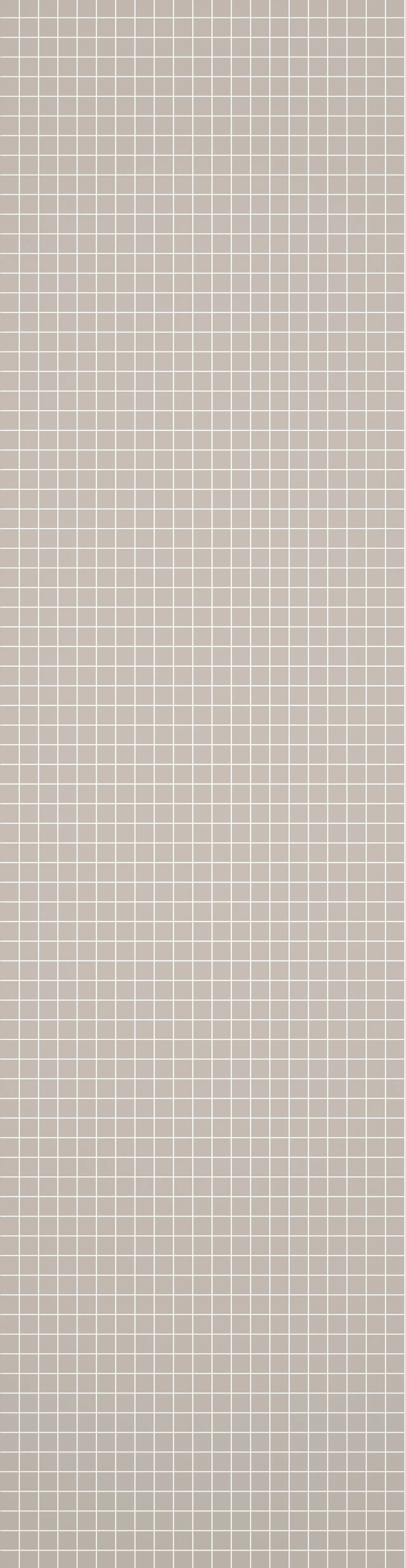 Fibo Baderomsplate 5200M0303 Warm Grey 3x3cm 10x620x2400mm null - null - 2 - Miniatyr