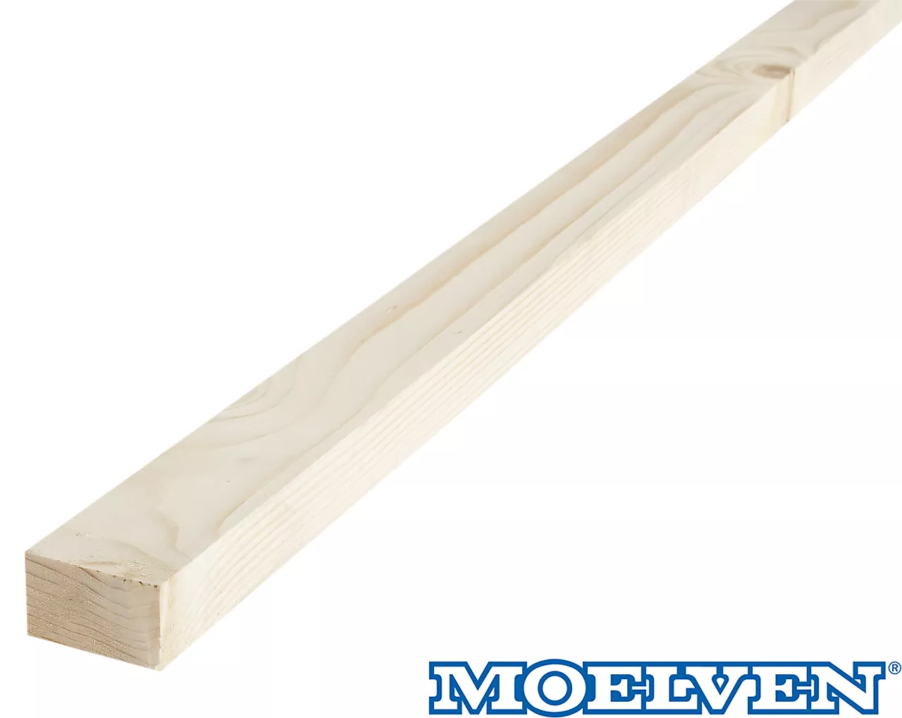 Lekt/rekke gran/furu ubehandlet 30x48 mm