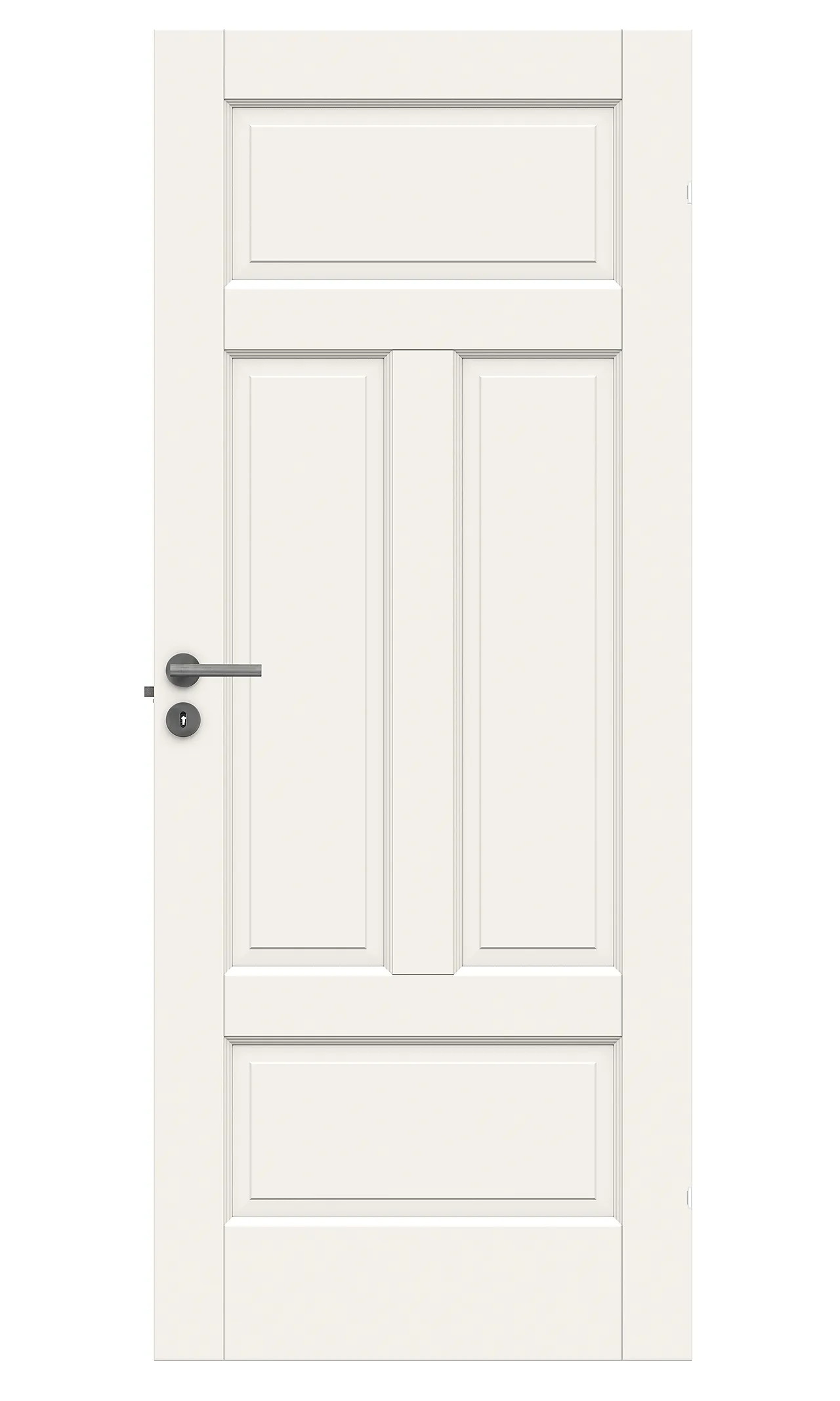 Dørbl craft 04n 8x20 hvit malt klassisk fyllingsdør null - null - 2 - Miniatyr