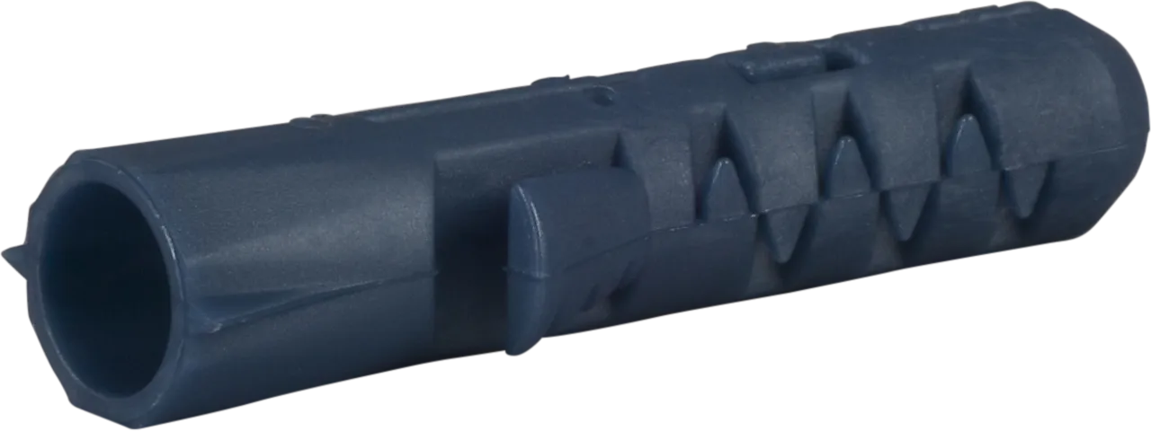 Nylonplugg n 10x50 lysgrå a-50feste i harde materialer