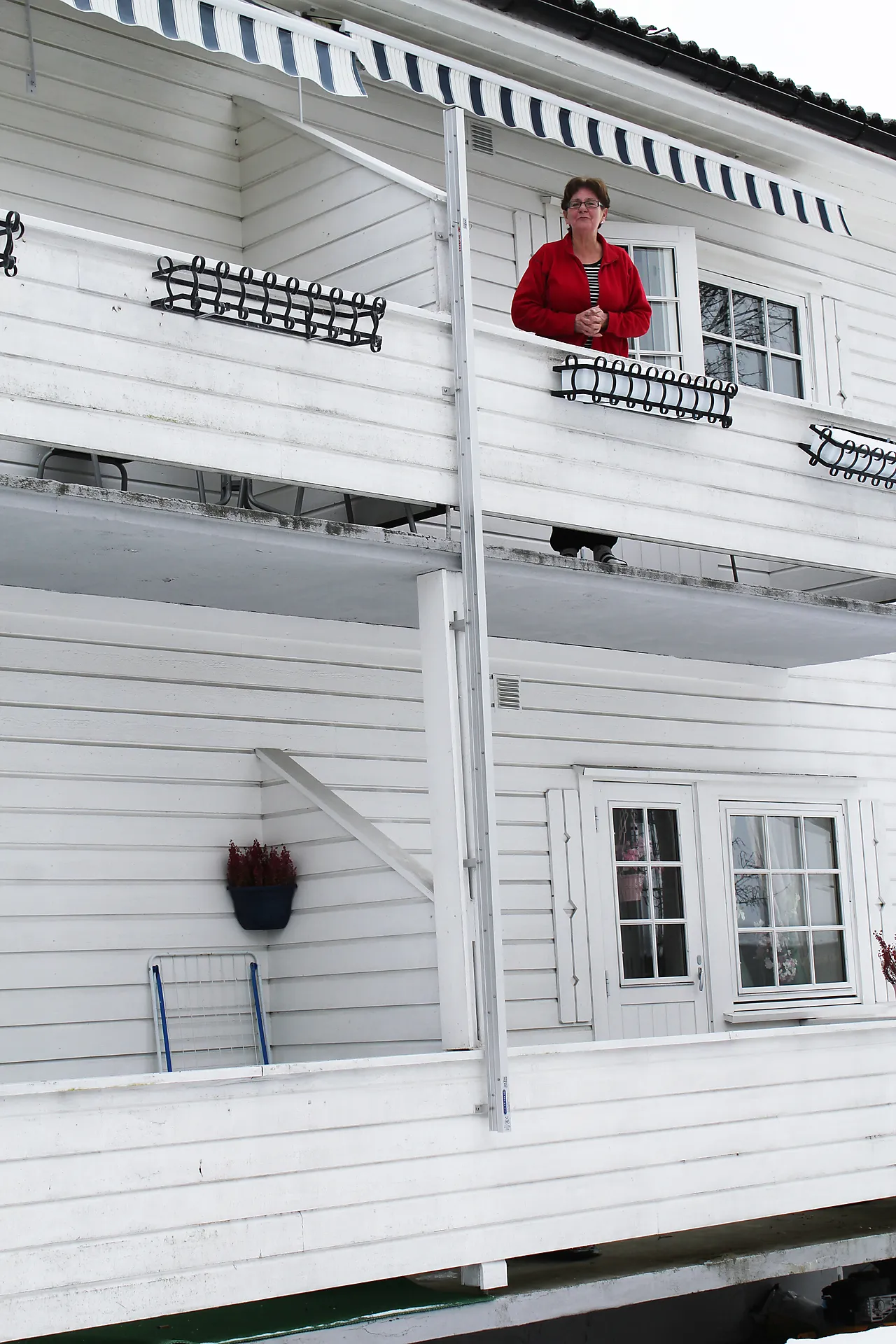 Brannstige proff 390cm eloksert Brannstige proff 390cm eloksert