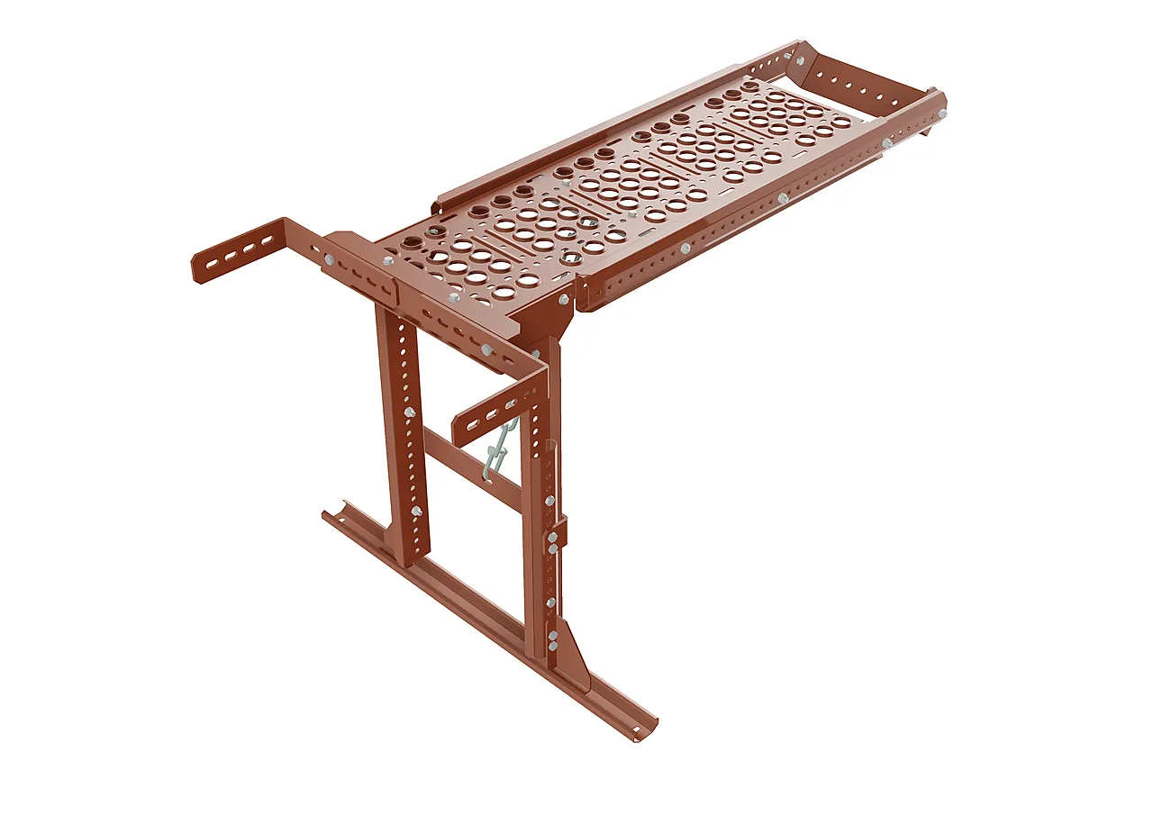 Pipeplattform pp-82 tegelrød ral 8004