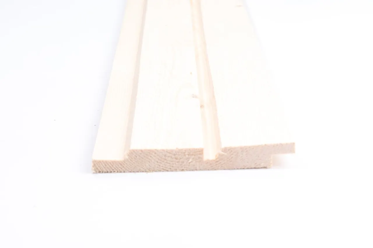 Gran 19x148 d-fals kledning m/sp gr hv m/spor nr 137