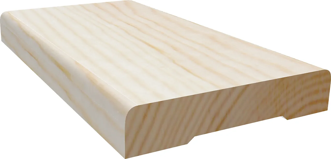 Dørsett 12x58 mm ubehandlet furu Dørsett 12x58 mm ubehandlet furu