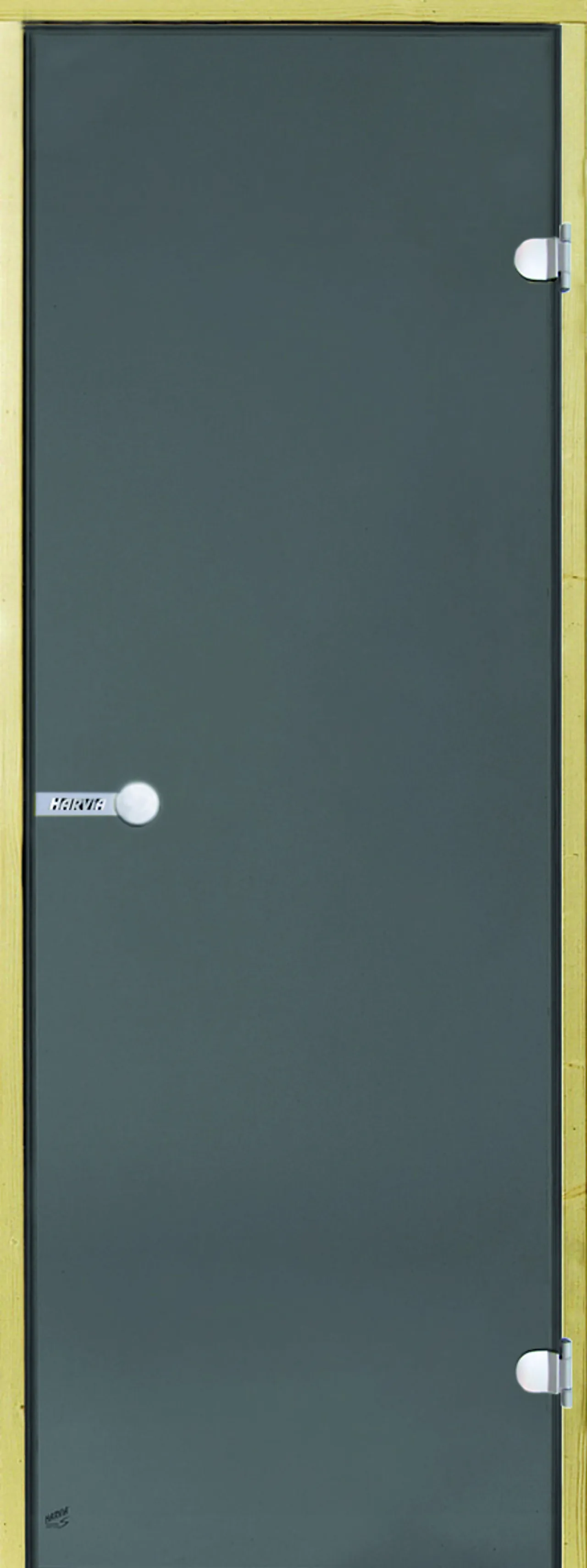 Badstuedør harvia - glass, røkgrå