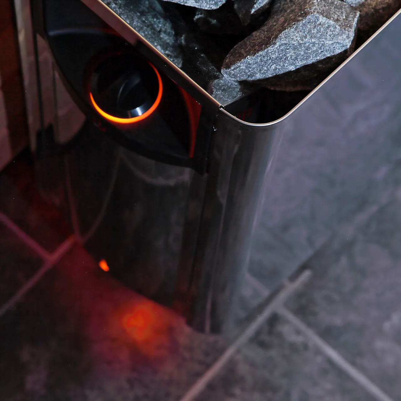 Badstuovn The Wall 6 kW sort null - null - 2 - Miniatyr