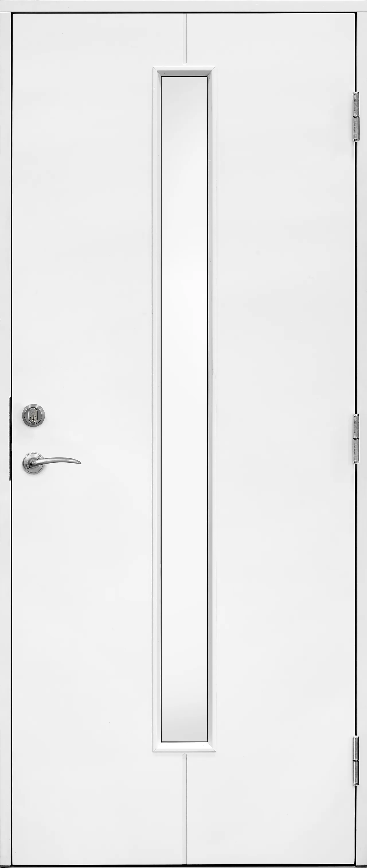 Ytterdør Linnea Pluss 100x210 cm hvit venstre