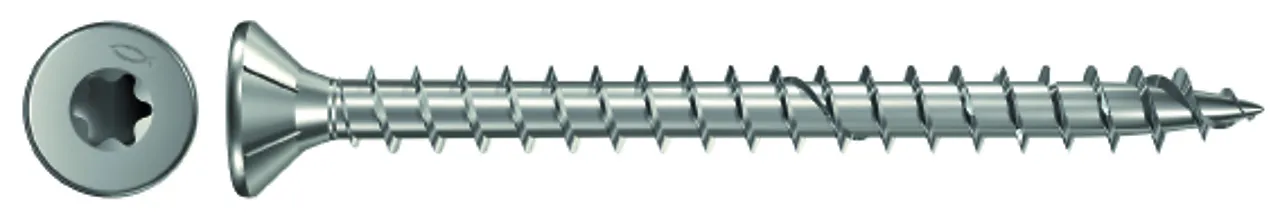 Treskrue utvendig A2 5x30 mm FPF-ST senkhode helgjenget rustfri A2 A200 stk 200 stk Treskrue utvendig A2 5x30 mm FPF-ST senkhode helgjenget rustfri A2 A200 stk 200 stk