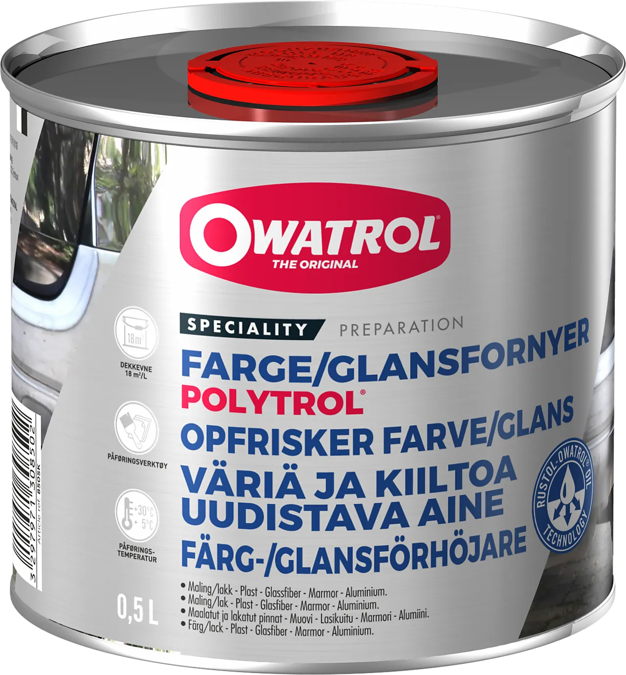 Fargefornyer polytrol 500 ml null - null - 2 - Miniatyr