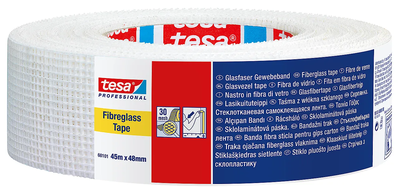 Maleremse 45m x 48mm fugetape i glassfiber Maleremse 45m x 48mm fugetape i glassfiber