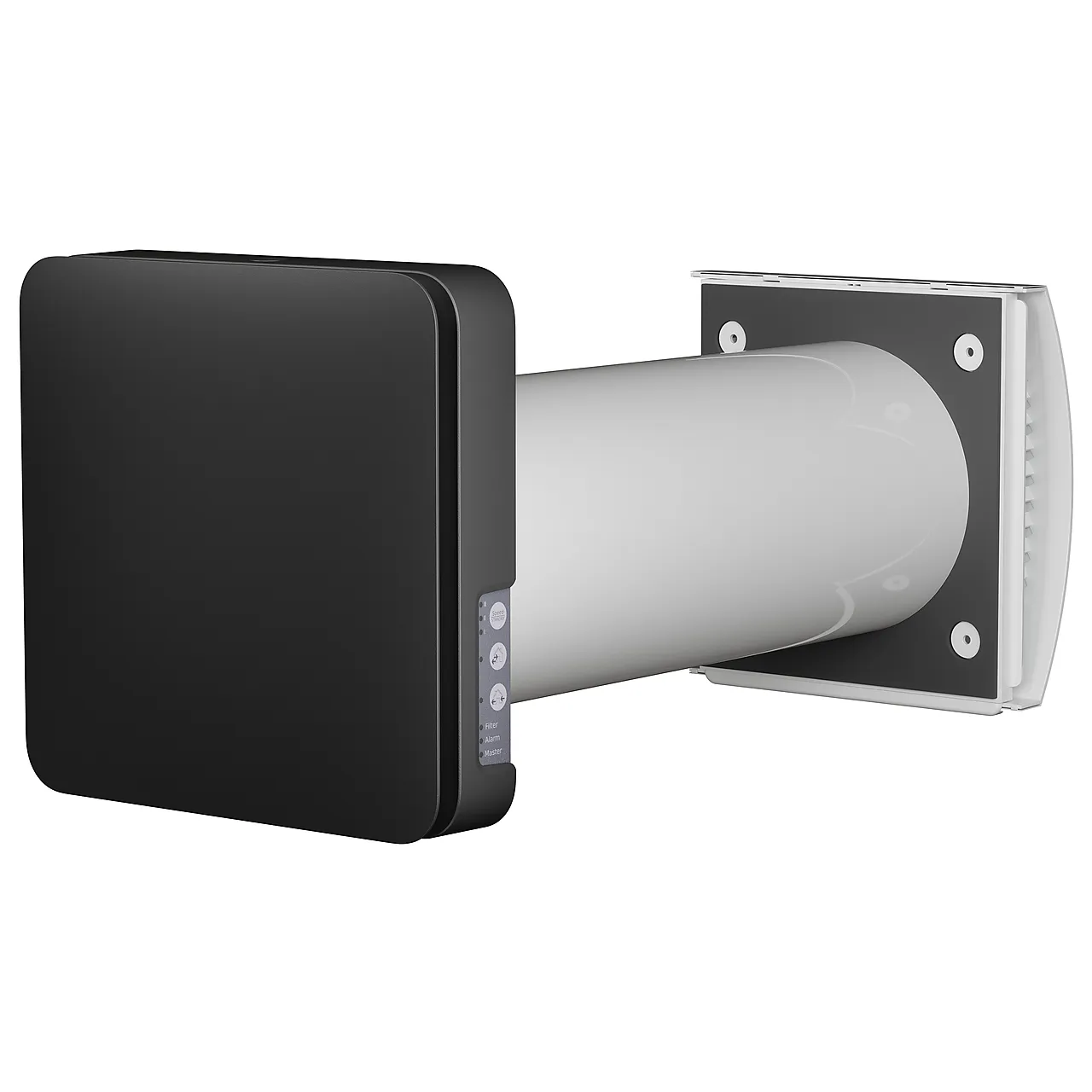 Romventilator aura one w 160 sort null - null - 3 - Miniatyr