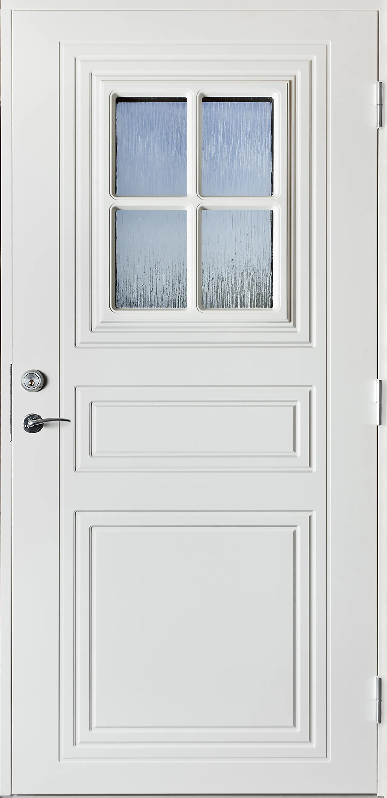 Harmonie Ytterdør Sara Hvit 110x210 cm høyrehengslet