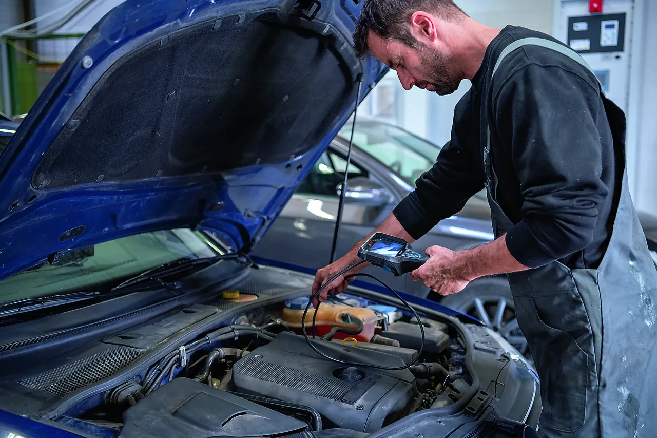 Inspeksjonskamera 5” 1280x720 px med batteri i L-boxx null - null - 2 - Miniatyr