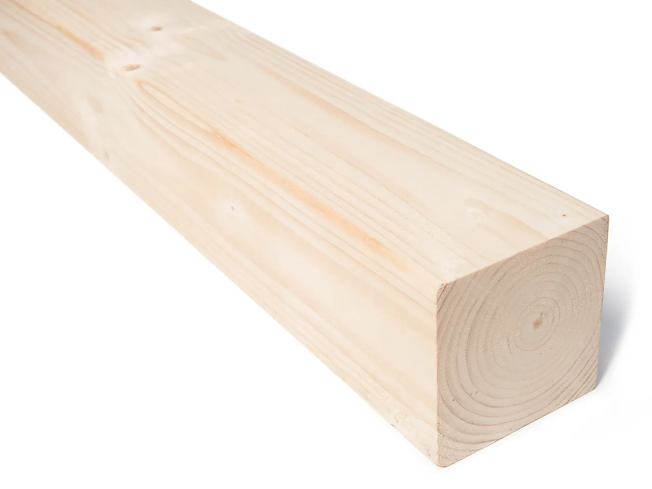 Konstruksjonsvirke C24 ubehandlet gran 98x98 mm