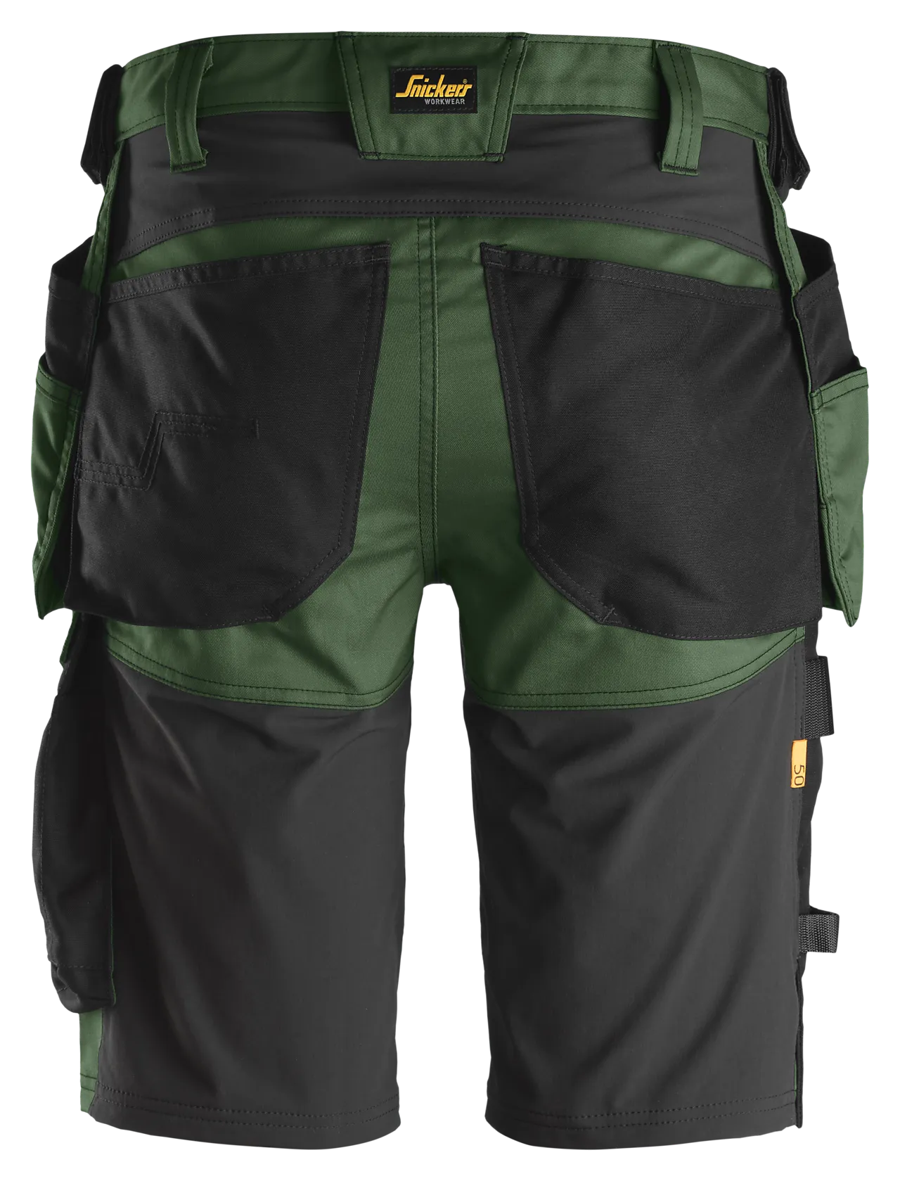 Shorts 6141 grønn 60 snickers workwear null - null - 2 - Miniatyr