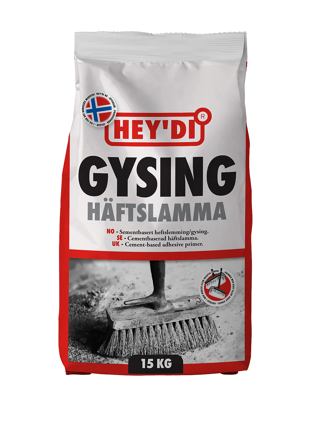 Ytterdør gysing 15kg heftbru heftslemming/gysing