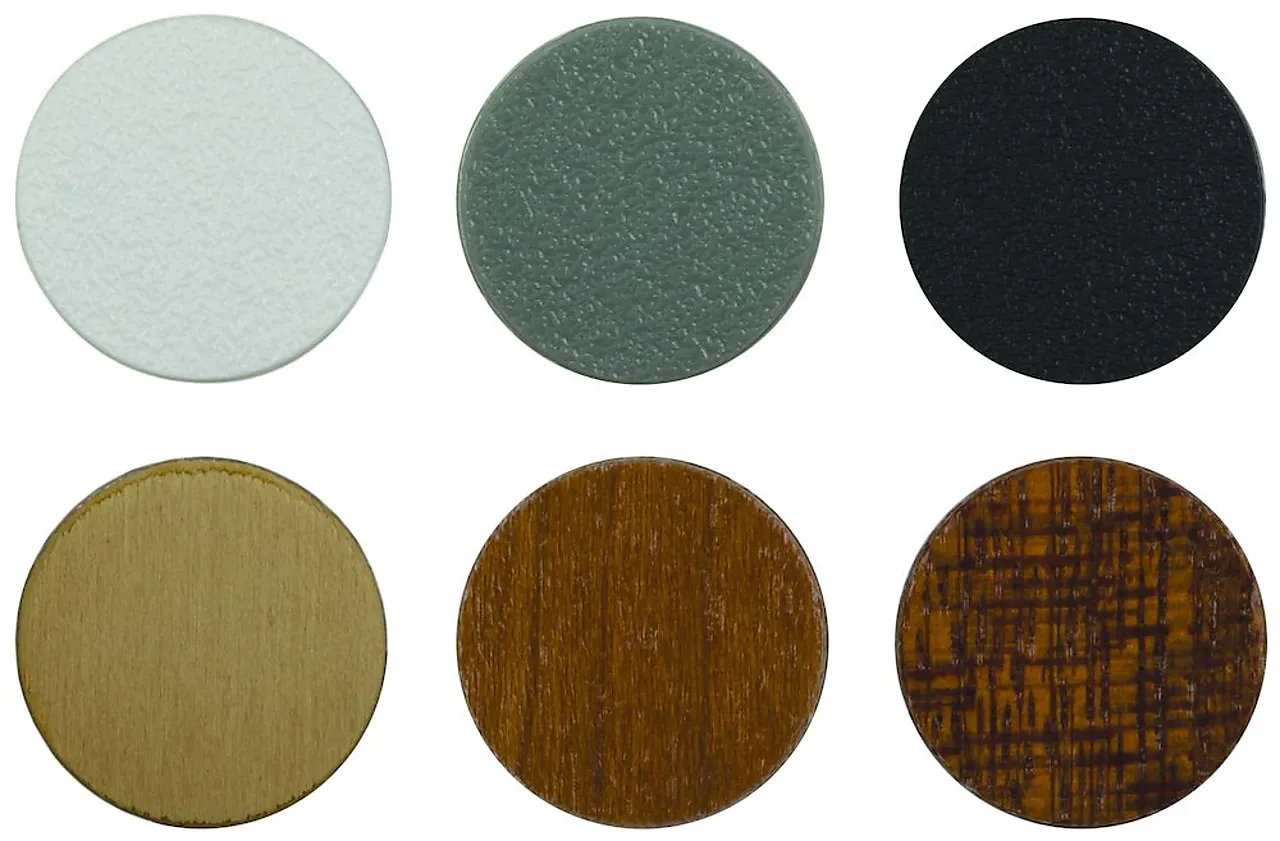 Nkt dekknapp hvit ø9 a120 nkt