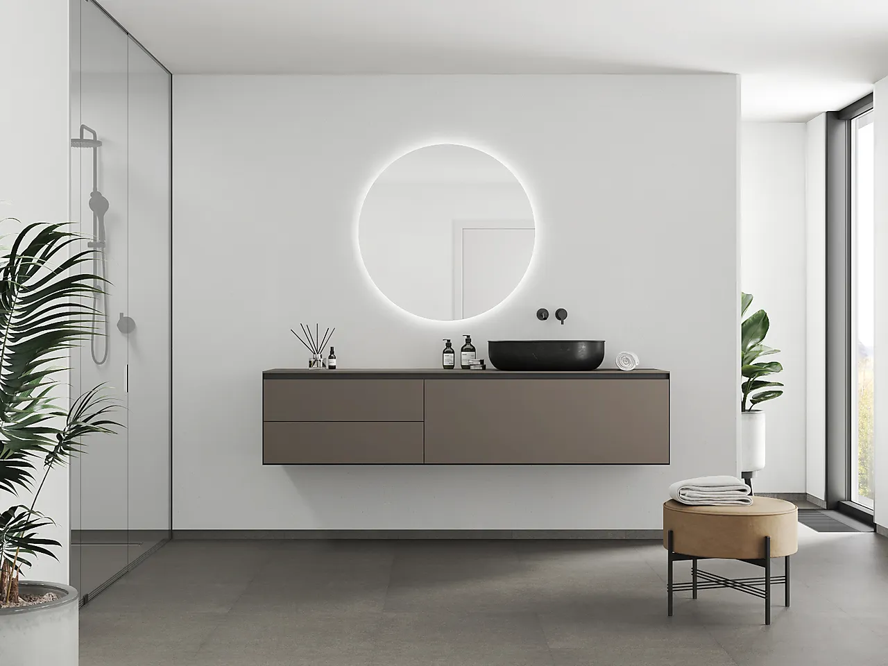 Baderomsplate 2050 Sugar Sparkle