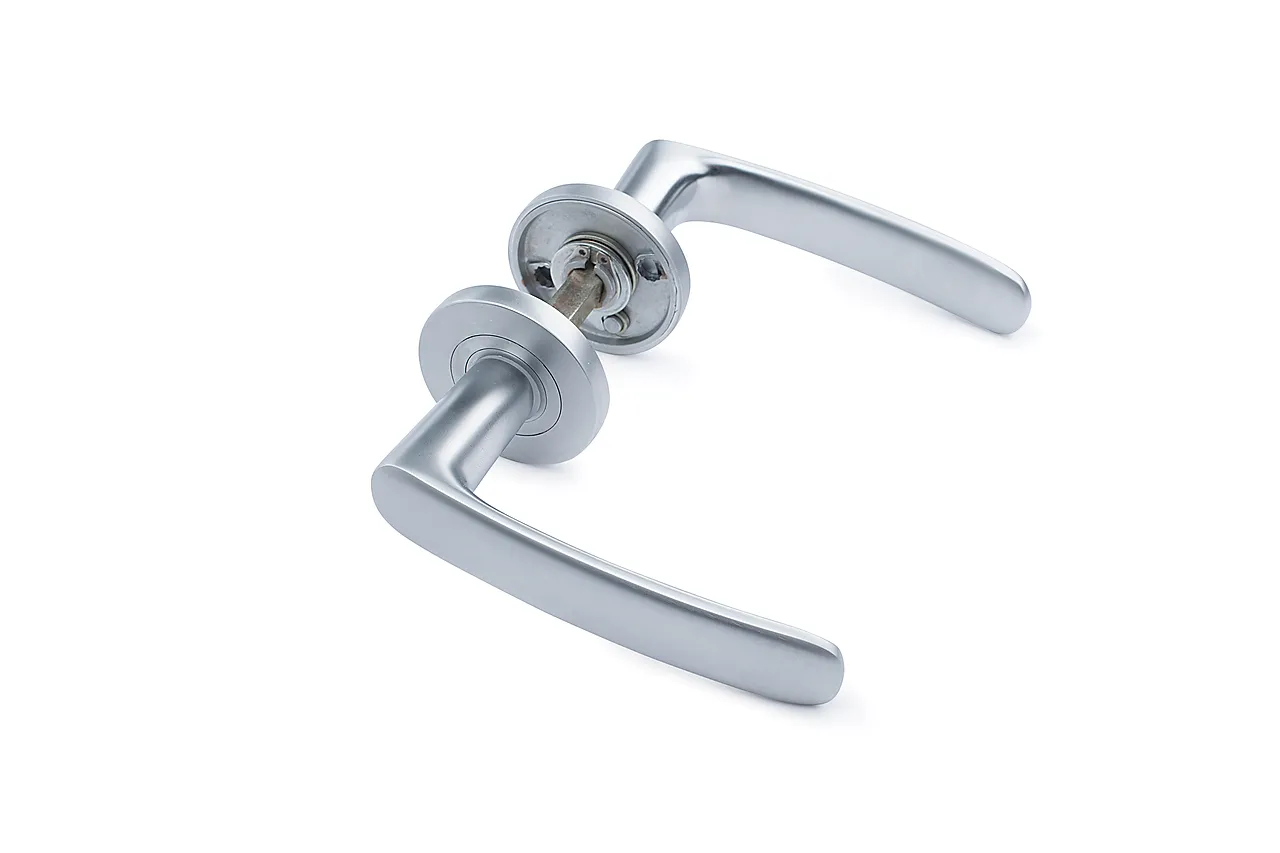 Dørhåndtak  ytterdør matt krom nr 2