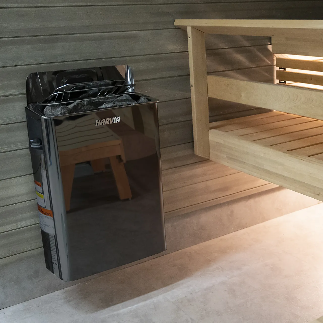 Badstuovn The Wall 6 kW sort null - null - 3 - Miniatyr