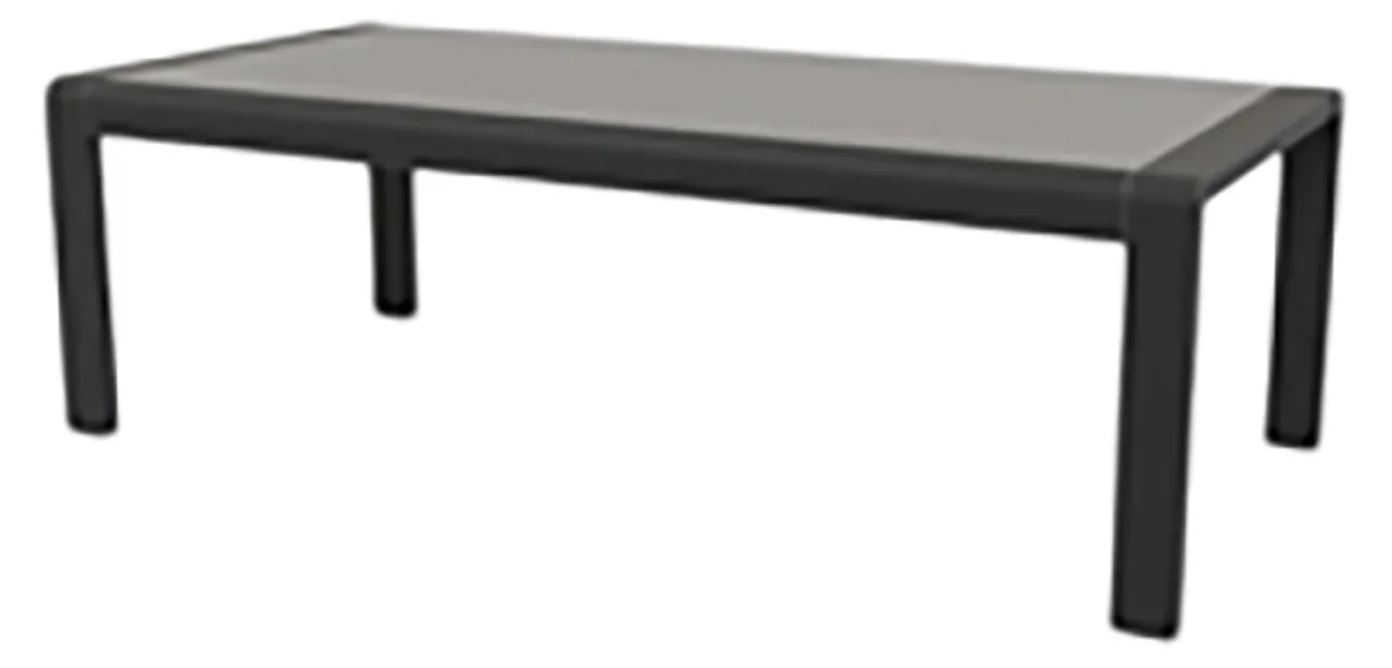 Hagebord Lis sort 130x60 cm