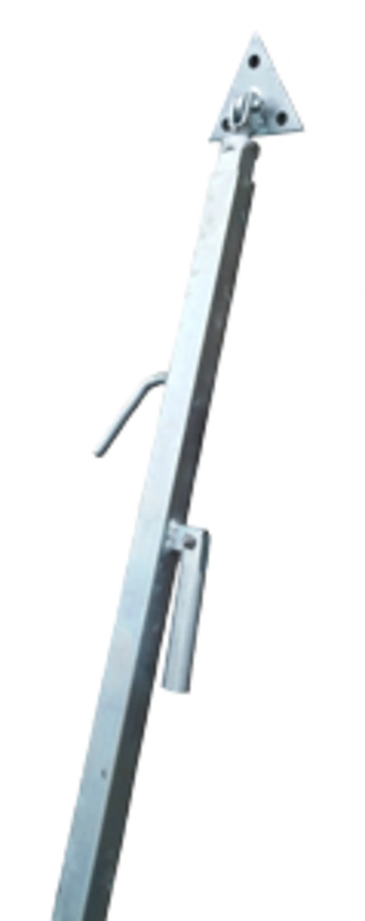 Sidestøtte lett galvanisert stål 196-330 cm